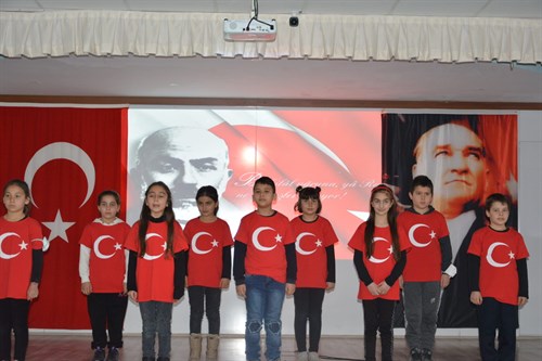 12 Mart İstiklâl Marşı’nın Kabulü ve Mehmet Akif Ersoy’u Anma günü  programı düzenlendi.